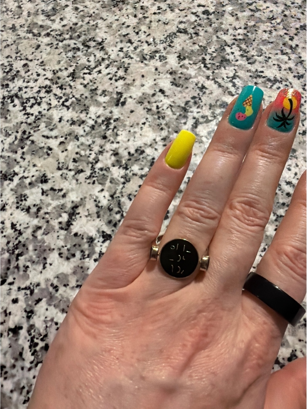 Conquering ring - size 9